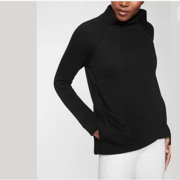 ATHLETA Cozy Karma Asym Pullover - Picture 2 of 3